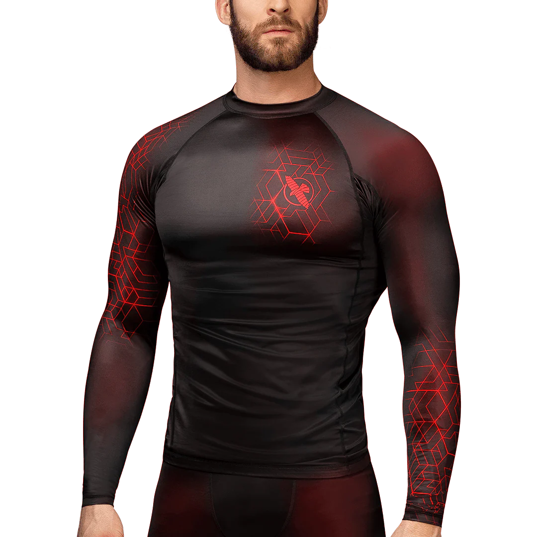 Hayabusa Geo Long Sleeve Rash Guard - Image 5