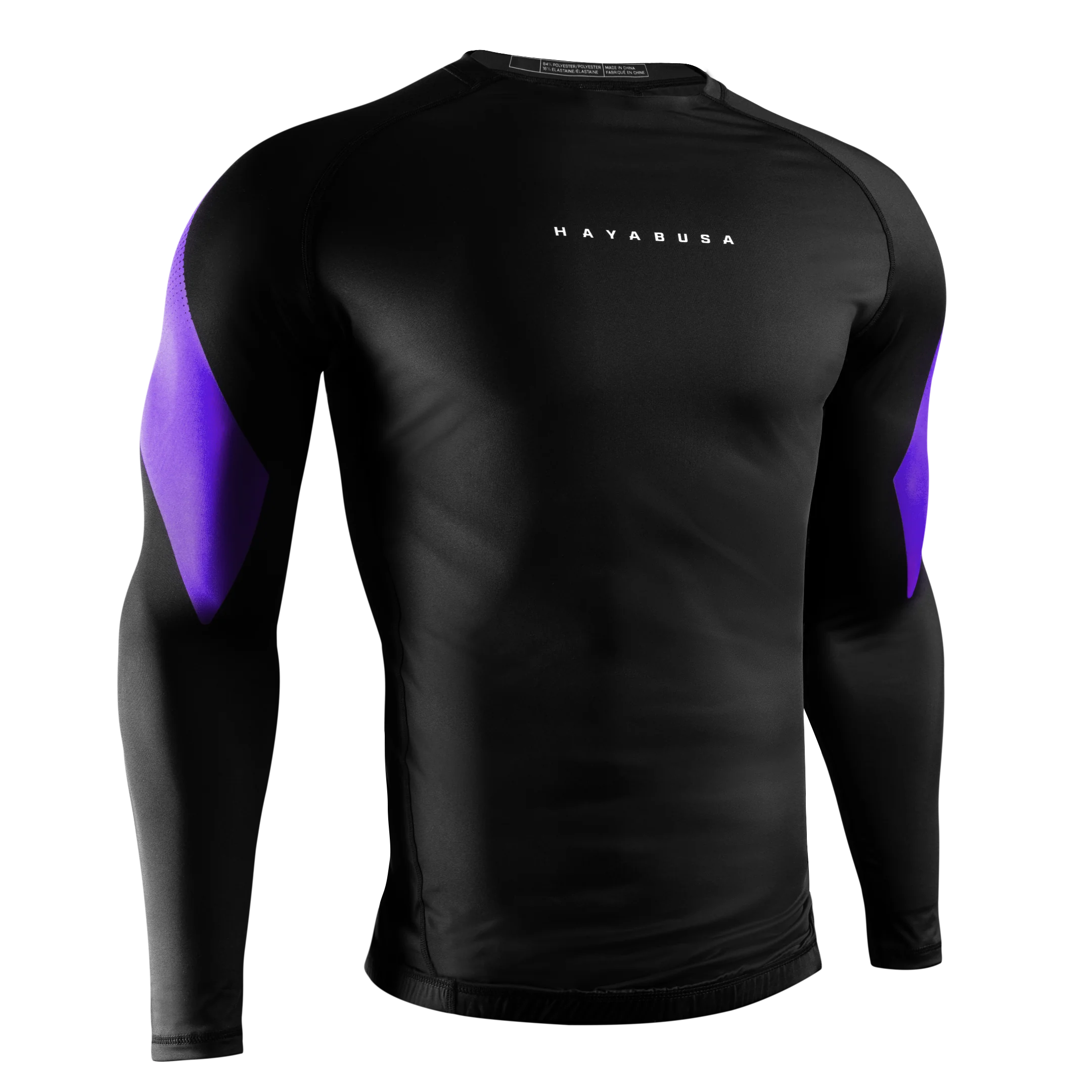 Hayabusa Men’s Pro Ranked Long Sleeve Rash Guard - Image 4