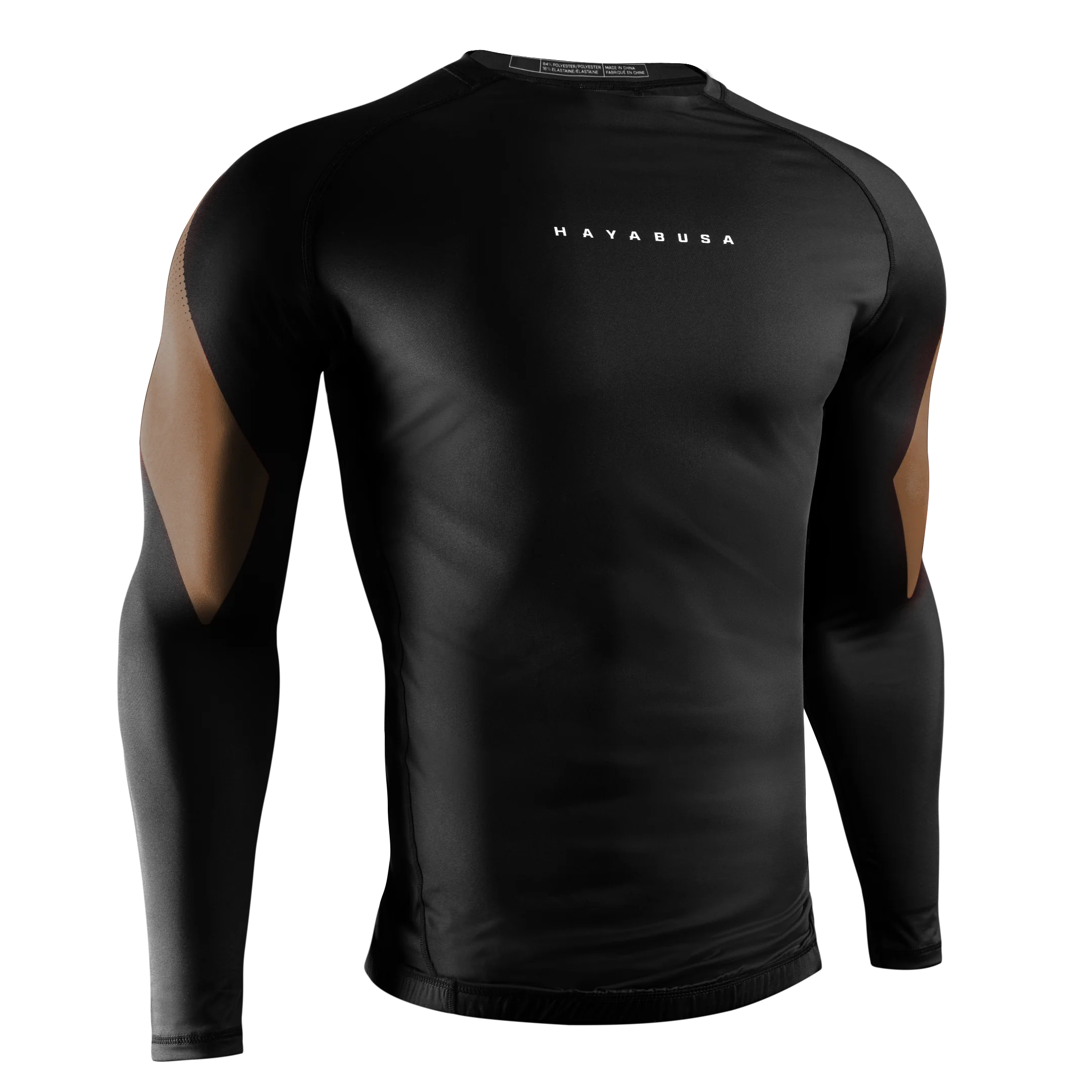 Hayabusa Men’s Pro Ranked Long Sleeve Rash Guard - Image 5