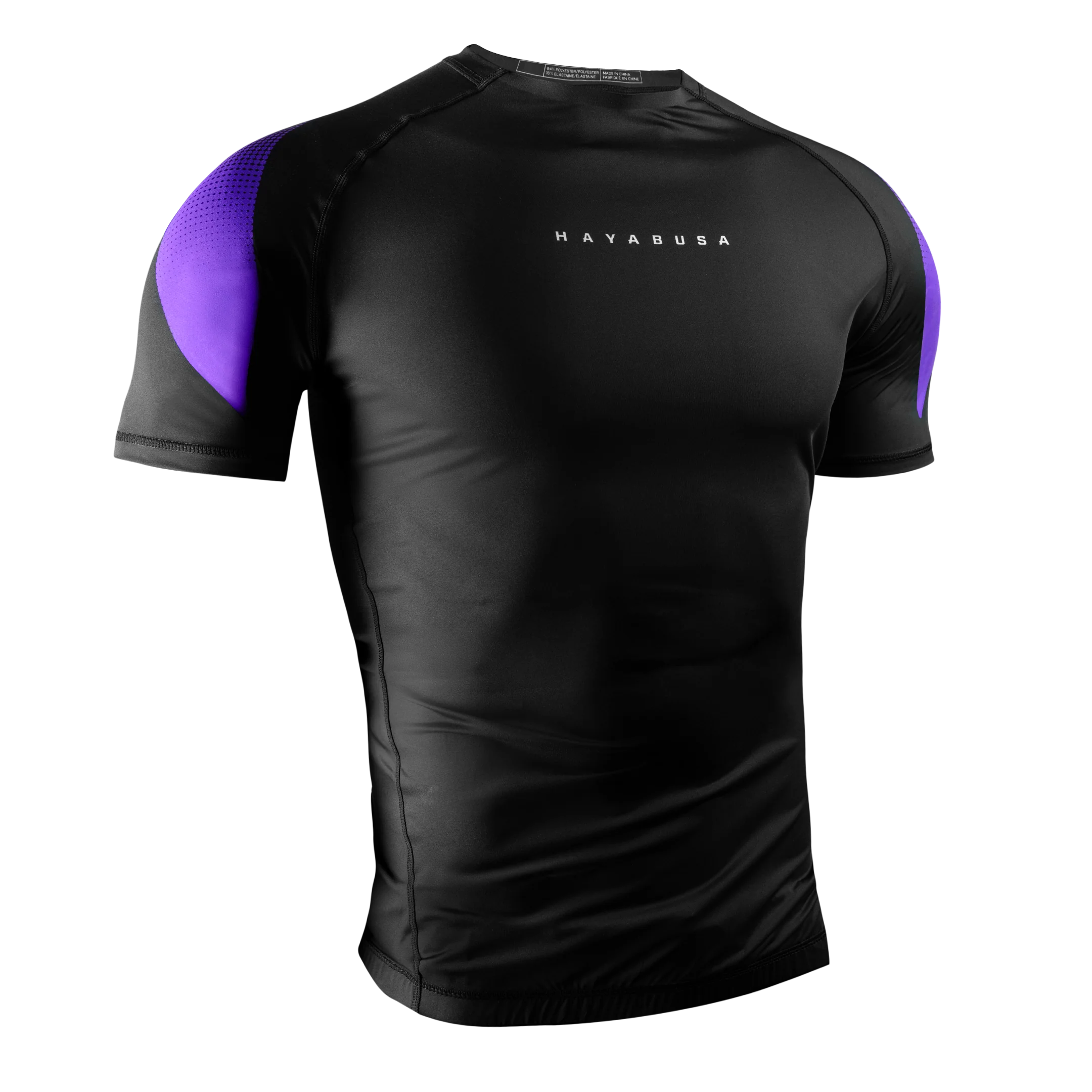 Hayabusa Men’s Pro Ranked Short Sleeve Rash Guard - Image 3
