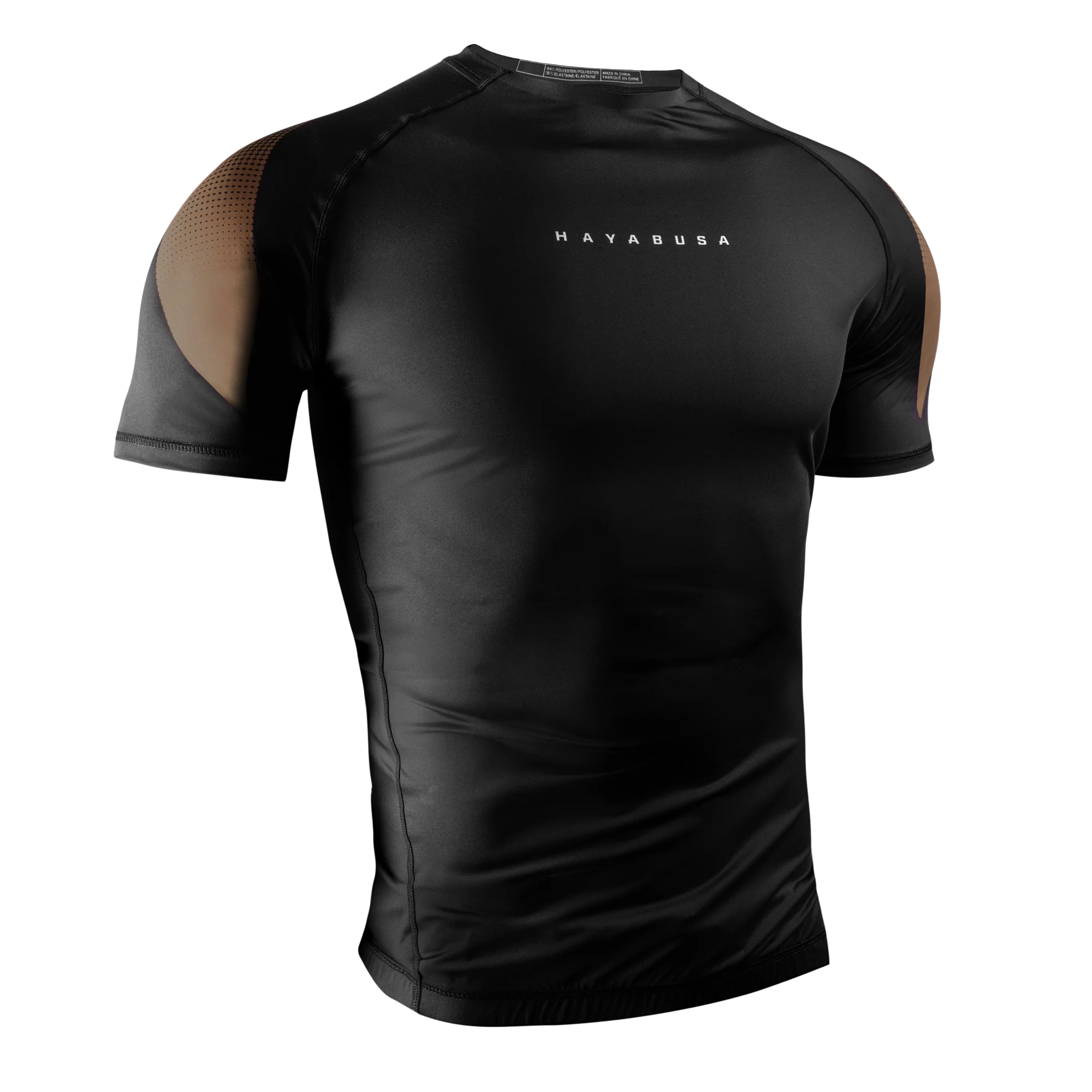 Hayabusa Men’s Pro Ranked Short Sleeve Rash Guard - Image 4