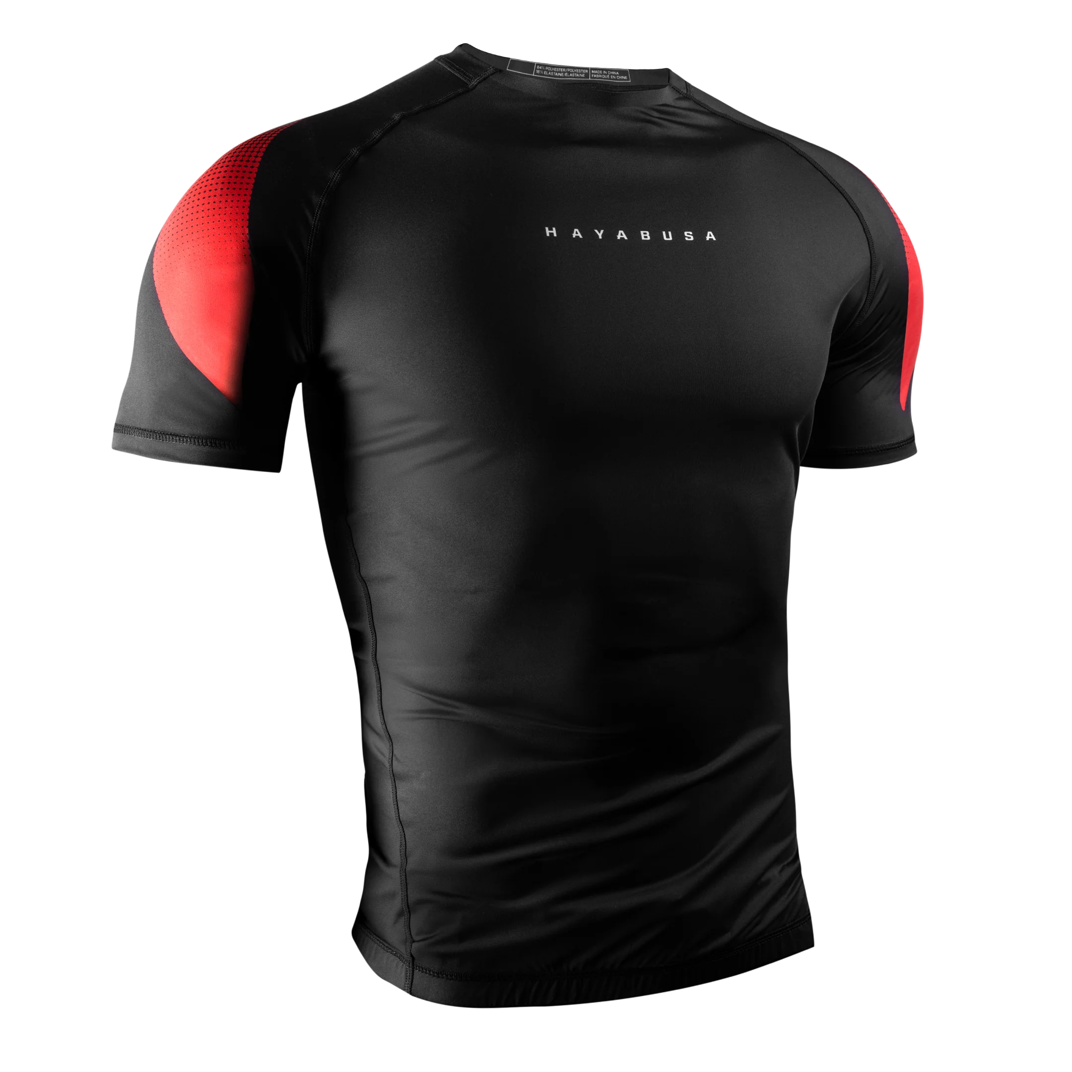 Hayabusa Men’s Pro Ranked Short Sleeve Rash Guard - Image 5