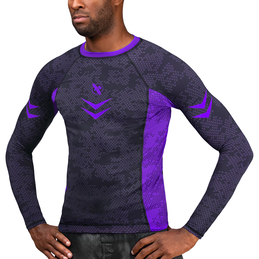 Hayabusa Ranked Long Sleeve Rash Guard - Image 4