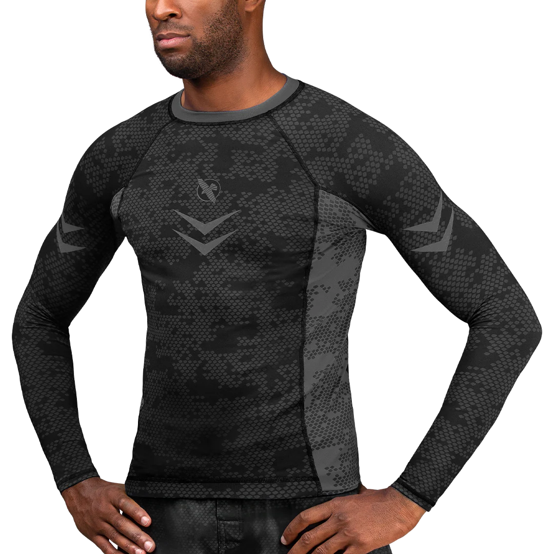 Hayabusa Ranked Long Sleeve Rash Guard - Image 6