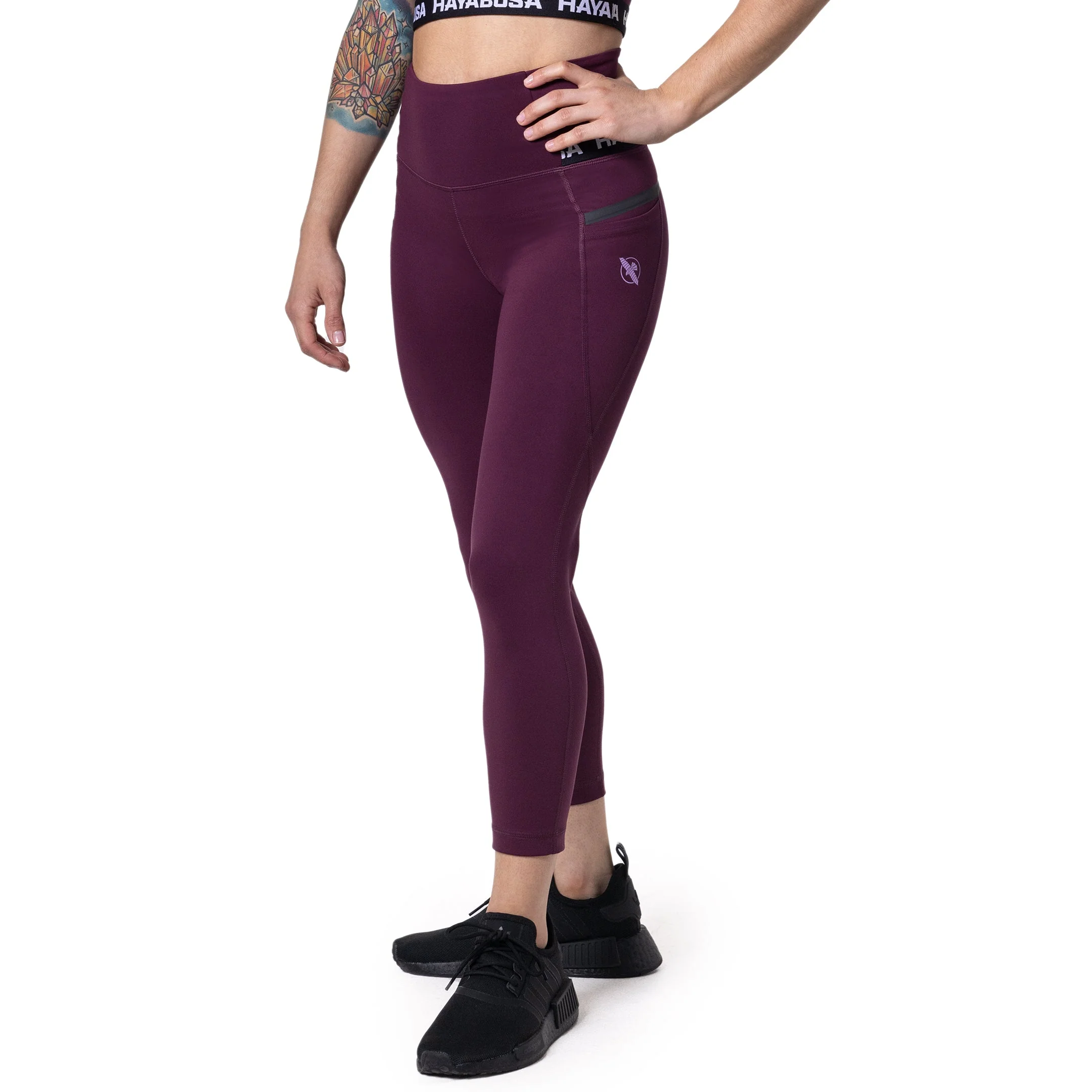 Hayabusa Women’s High Rise 3/4 Leggings - Image 3