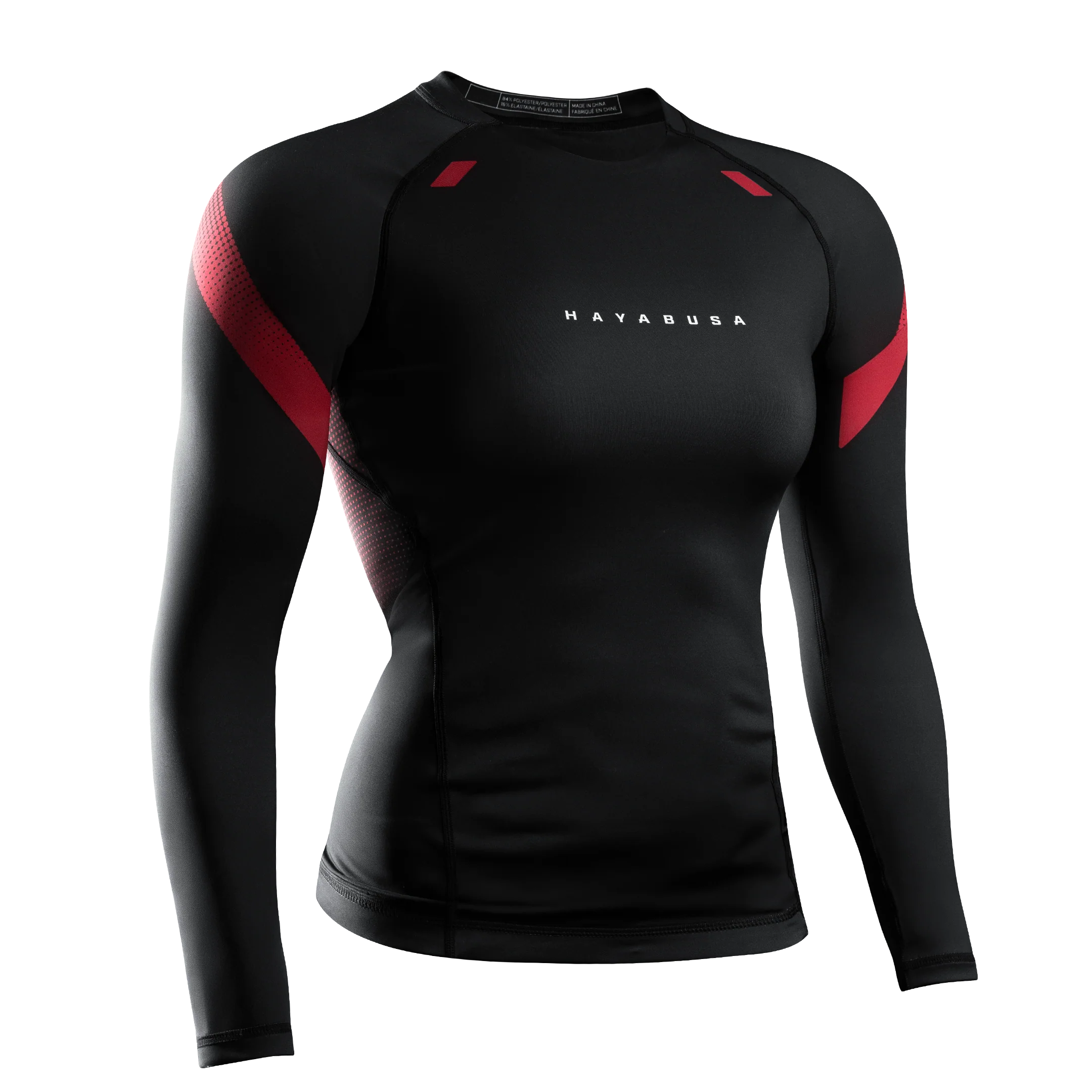 Hayabusa Women’s Pro Ranked Long Sleeve Rash Guard - Image 4